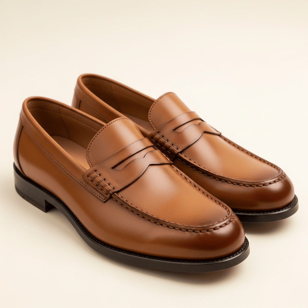 Leather Loafers