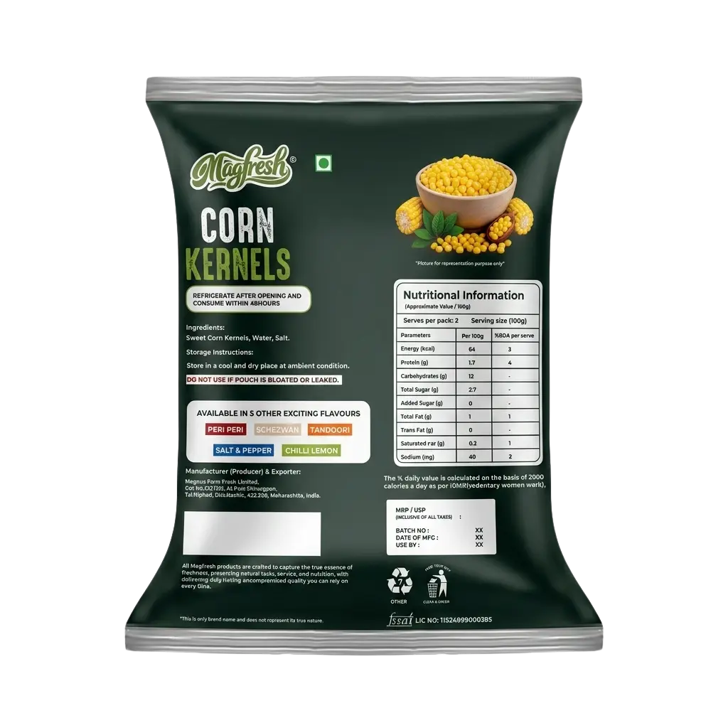 Corn Kernels back