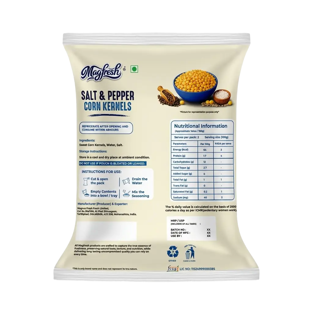 Salt & Pepper Corn Kernels back
