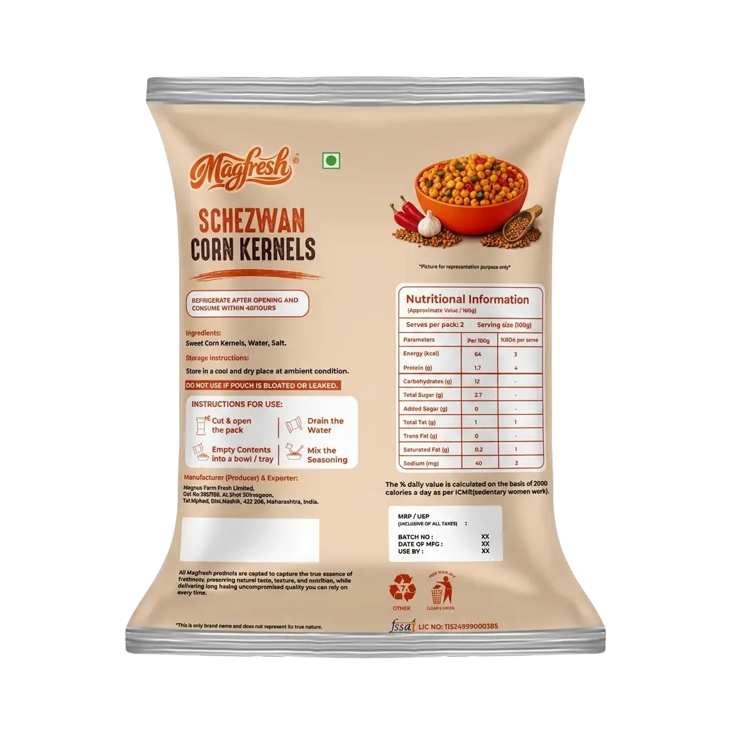 Schezwan Corn Kernels back