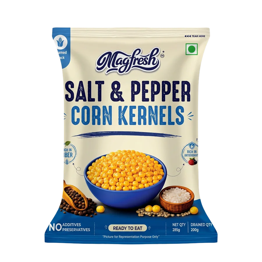 Salt & Pepper Corn Kernels . 🧂